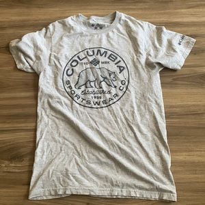 Gray Small Columbia Tee Shirt